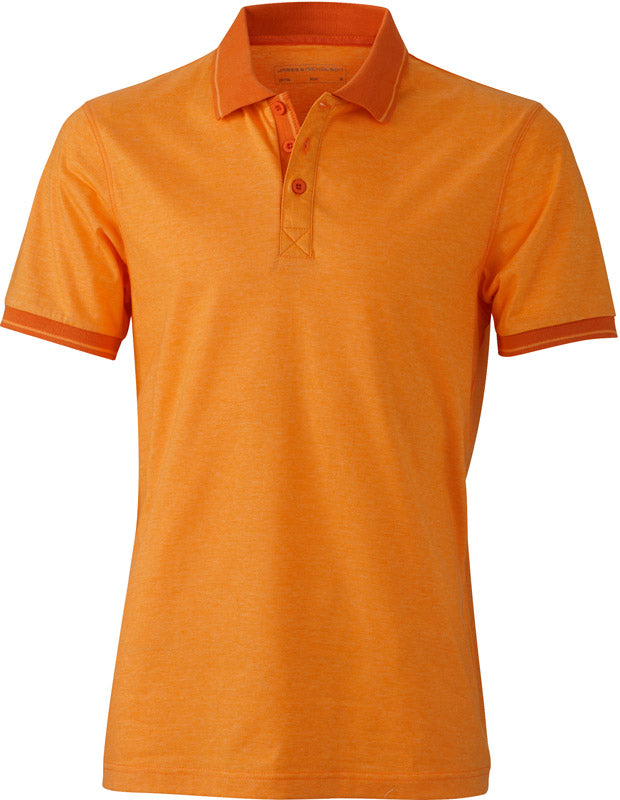 James & Nicholson | JN 706 orange melange/dark orange