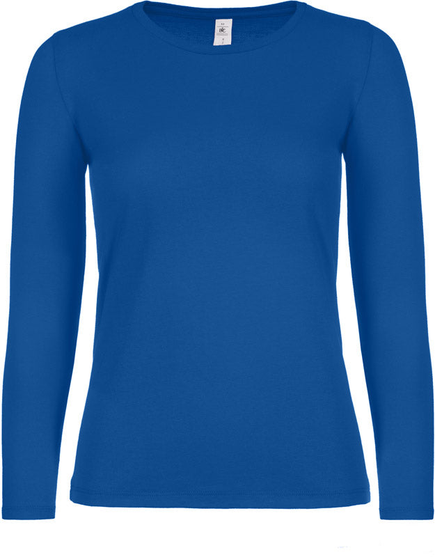 B&C | #E150 LSL /women royal blue