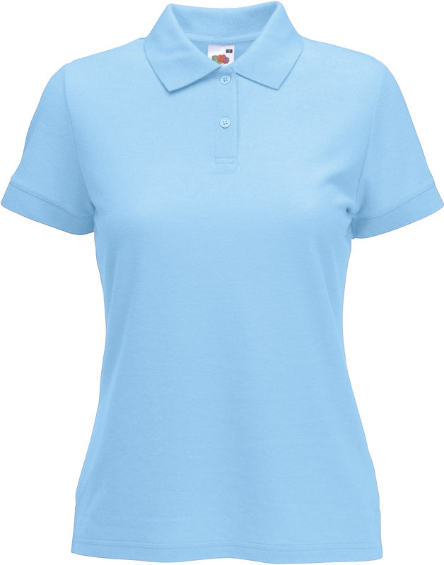 F.O.L. | Lady-Fit 65/35 Polo sky blue