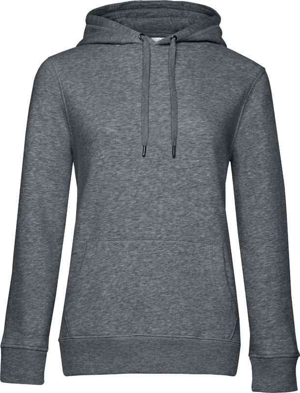 B&C | QUEEN Hooded_° heather mid grey