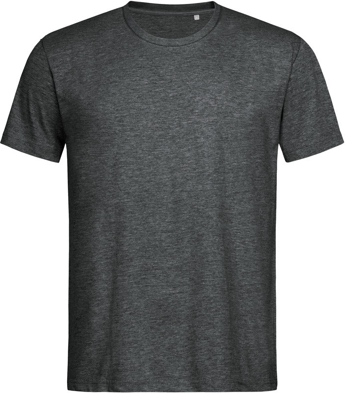 Stedman | Crew Neck T "Lux"  dark grey heather - XS