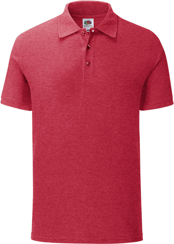 F.O.L. | Iconic Polo heather red