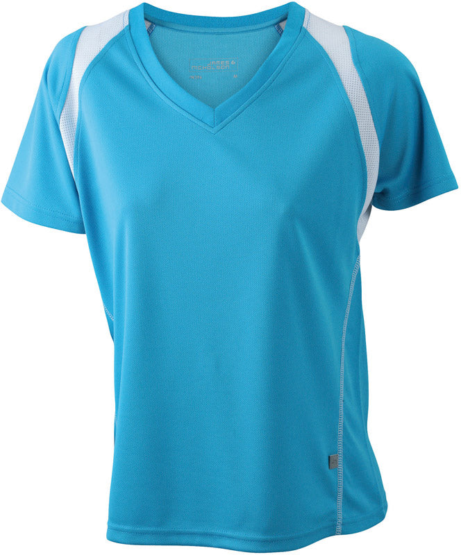 James & Nicholson | JN 396 turquoise/white