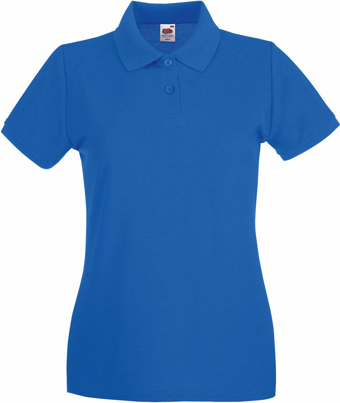 F.O.L. | Lady-Fit Premium Polo royal blue