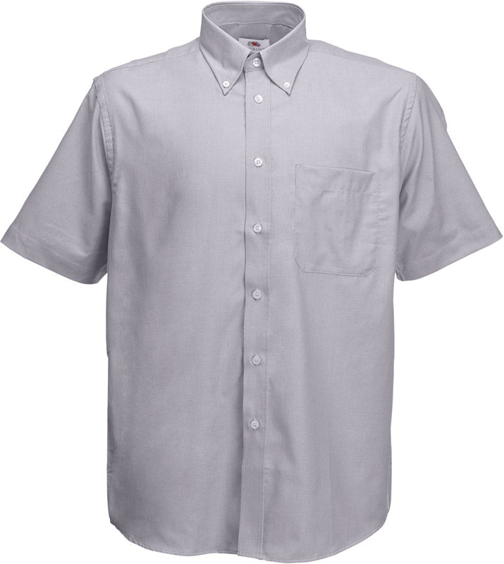 F.O.L. | Oxford Shirt SSL oxford grey