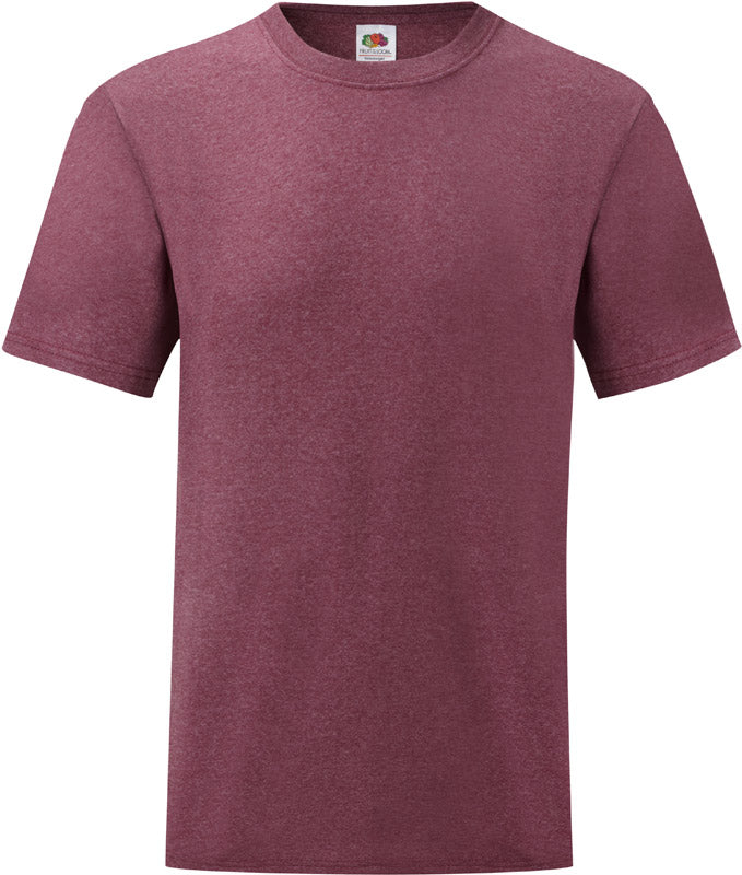 F.O.L. | Valueweight T heather burgundy