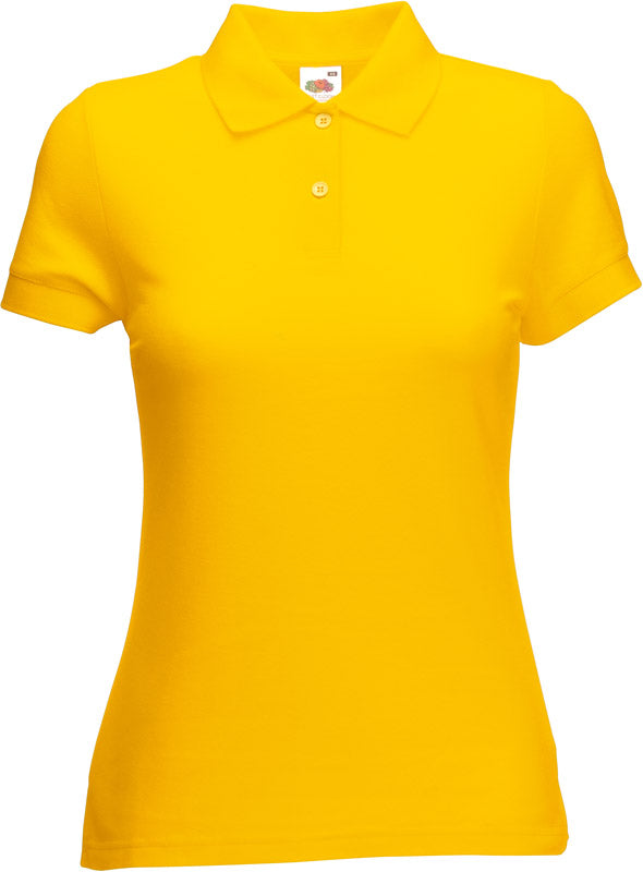 F.O.L. | Lady-Fit 65/35 Polo sunflower