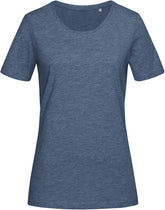 Stedman | Crew Neck T "Lux" Women dark denim heather - XS