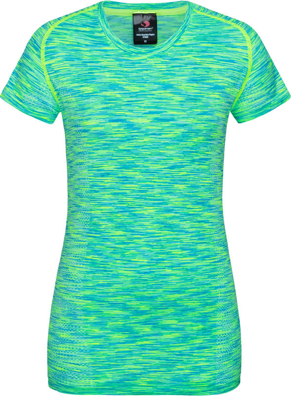 Stedman | Seamless Raglan Women kiwi melange