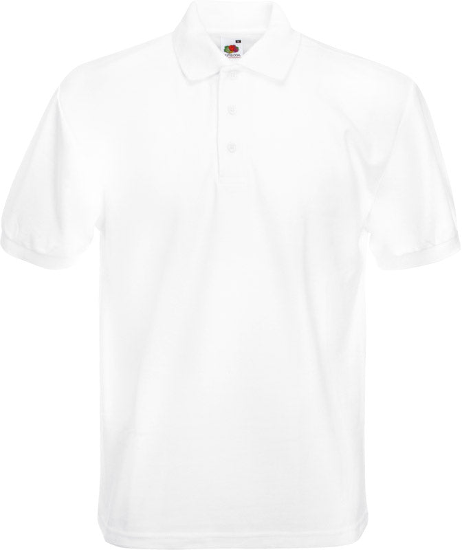 F.O.L. | Heavy 65/35 Pique Polo white