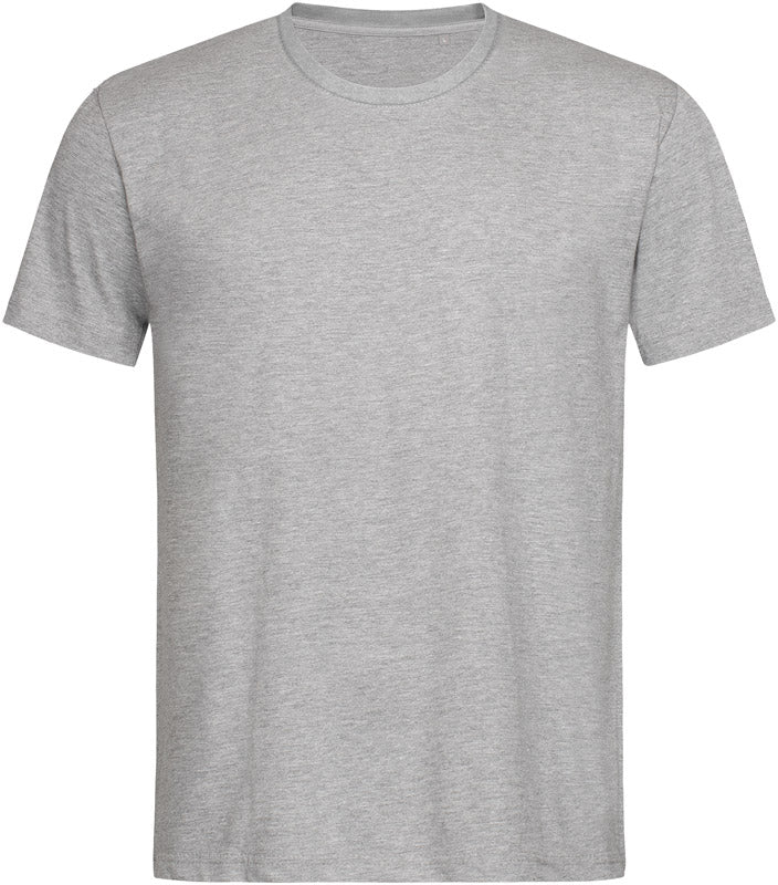 Stedman | Crew Neck T "Lux"  grey heather - XS