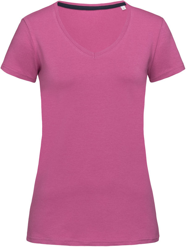 Stedman | V-Neck T "Claire" cupcake pink - S