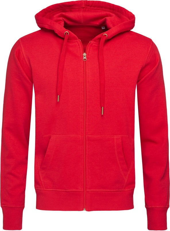 Stedman | Sweat Jacket Men crimson red