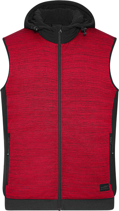 James & Nicholson | JN 1848 red melange/black