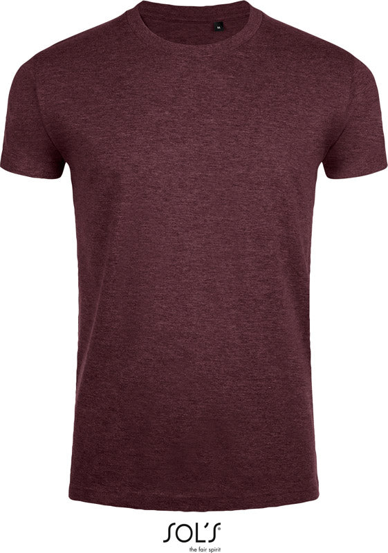 SOL'S | Imperial Fit heather oxblood