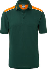 James & Nicholson | JN 858 dark green/orange