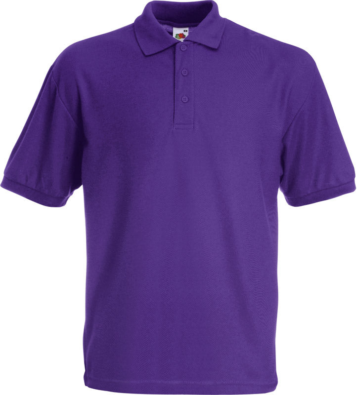 F.O.L. | 65/35 Pique Polo purple