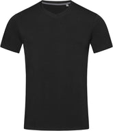 Stedman | V-Neck T "Clive" black opal - S