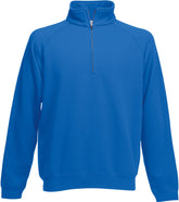 F.O.L. | Premium Zip Neck Sweat royal blue