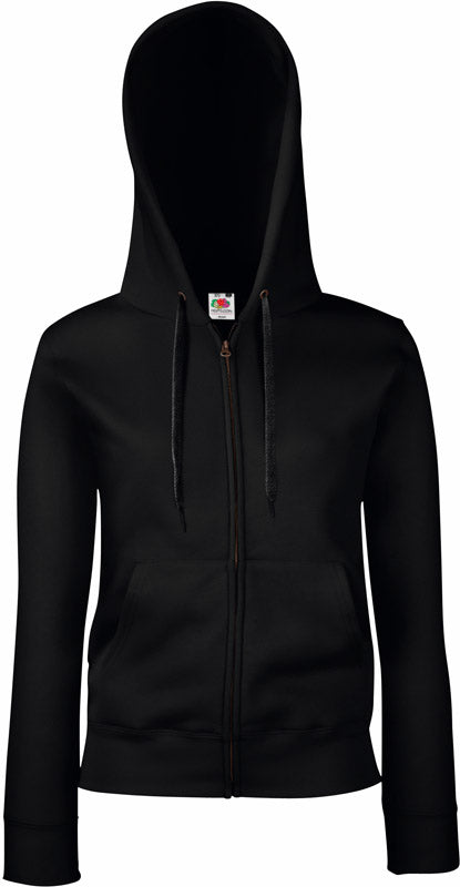 F.O.L. | Premium Lady-Fit Hooded Jacket black