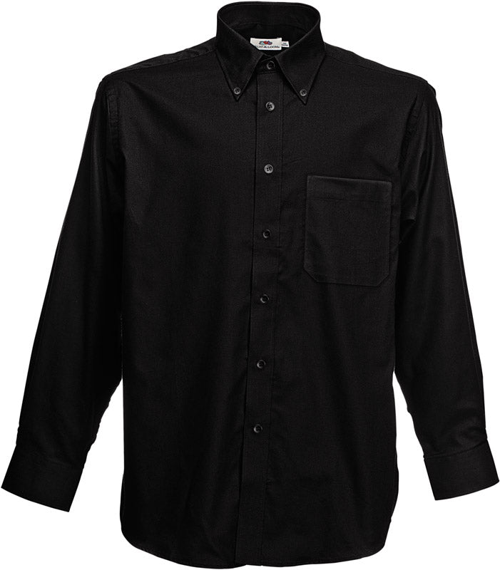 F.O.L. | Oxford Shirt LSL black