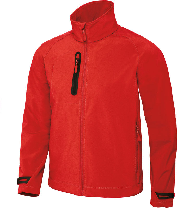 B&C | X-Lite Softshell /men deep red