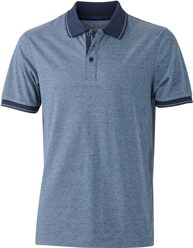 James & Nicholson | JN 706 blue melange/navy