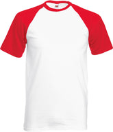 F.O.L. | Baseball T white/red