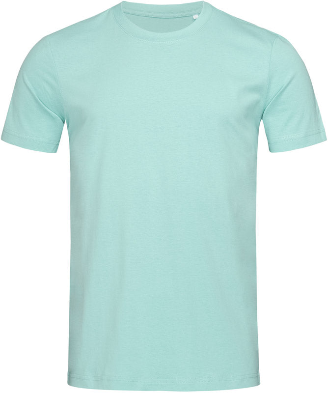 Stedman | Organic Crew Neck T "James" frosted blue - S