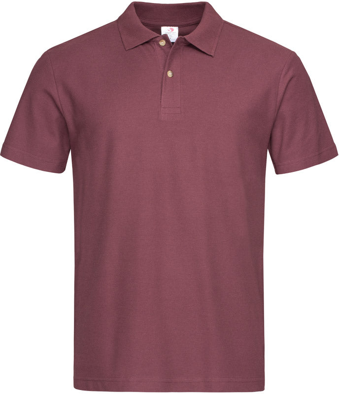 Stedman | Polo Men burgundy