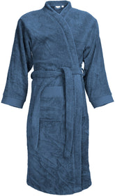 The One | Bathrobe faded denim