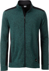 James & Nicholson | JN 862 dark green melange/black