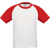 B&C | Base-Ball /kids white/red