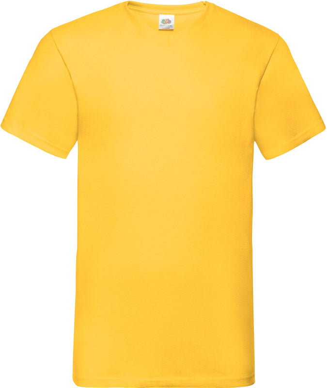 F.O.L. | Valueweight V-Neck T sunflower