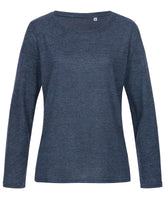 Stedman | Knit Sweater Women marina blue melange