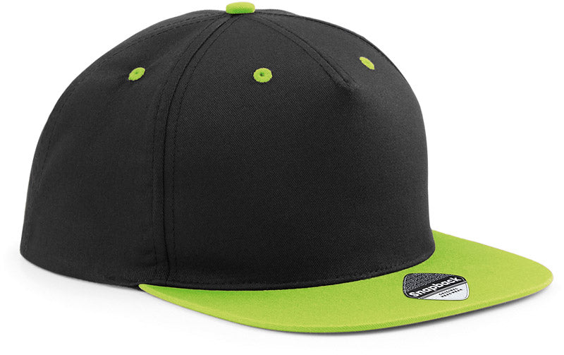 Beechfield | B610C black/lime green