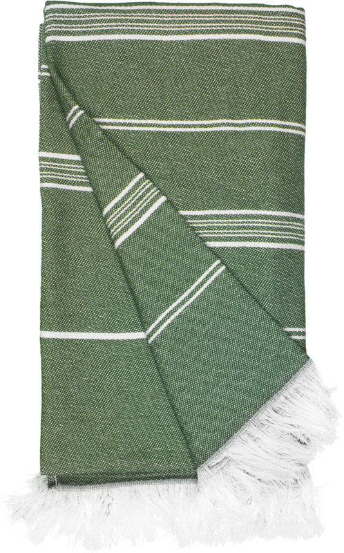 The One | Recycled Hamam Towel olive green