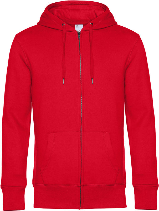 B&C | KING Zipped Hood_° red