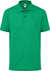 F.O.L. | Kids 65/35 Polo retro heather green