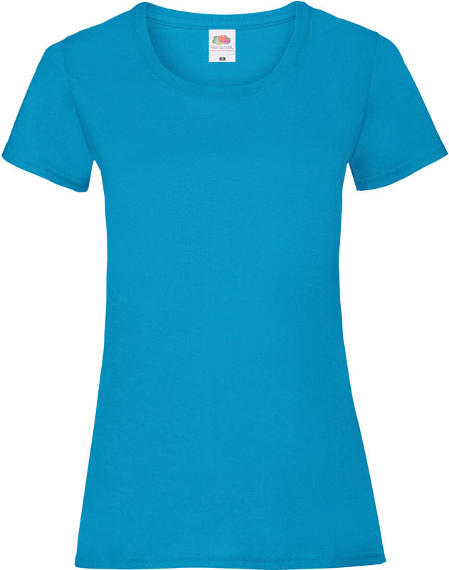 F.O.L. | Lady-Fit Valueweight T azure blue