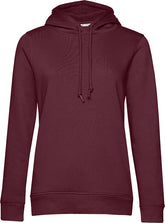 B&C | Inspire Hooded /women_° burgundy