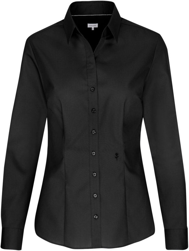 SST | Blouse Slim LSL black