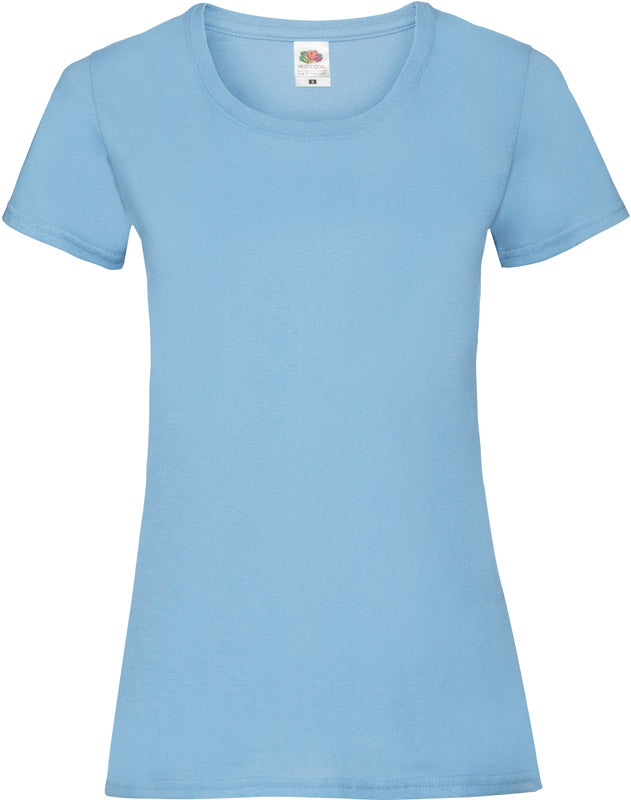 F.O.L. | Lady-Fit Valueweight T sky blue