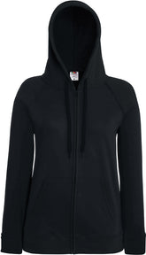 F.O.L. | Lady-Fit LW Hooded Sweat Jacket black