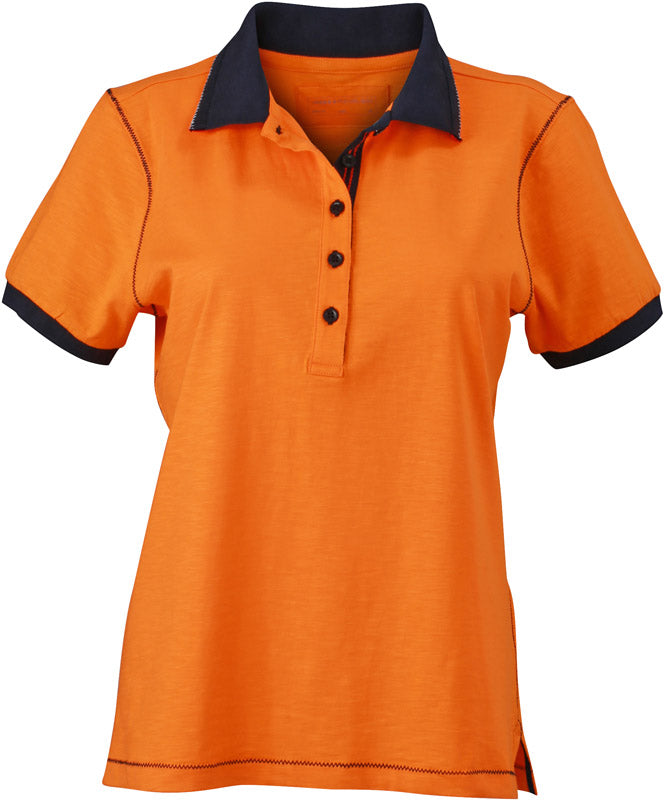 James & Nicholson | JN 979 orange/navy