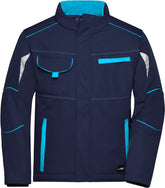 James & Nicholson | JN 853 navy/turquoise