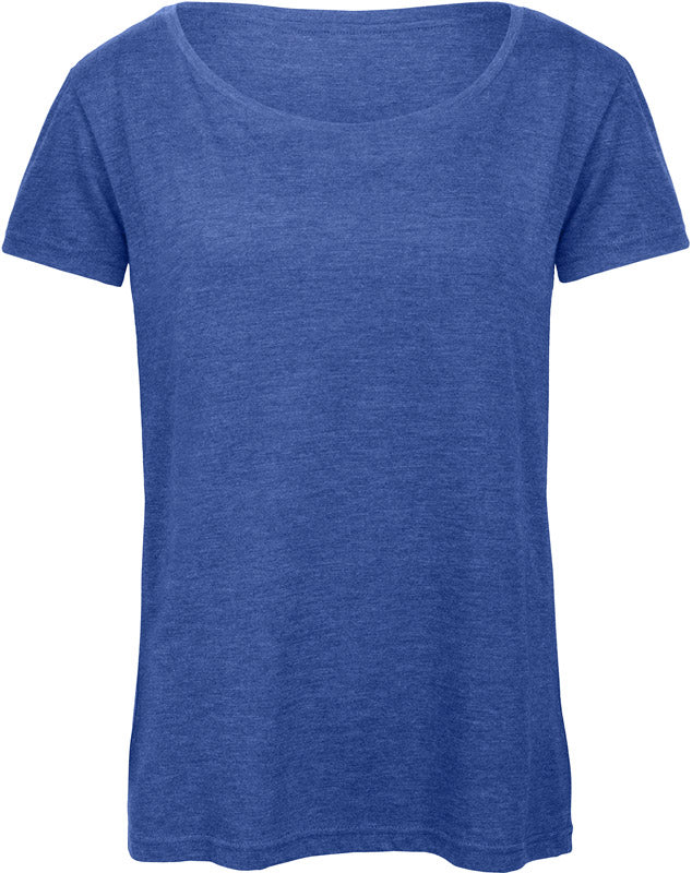 B&C | Triblend /women heather royal blue