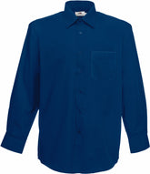 F.O.L. | Poplin Shirt LSL navy