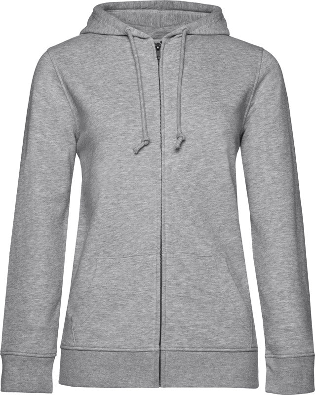 B&C | Inspire Zipped Hood /women_° heather grey