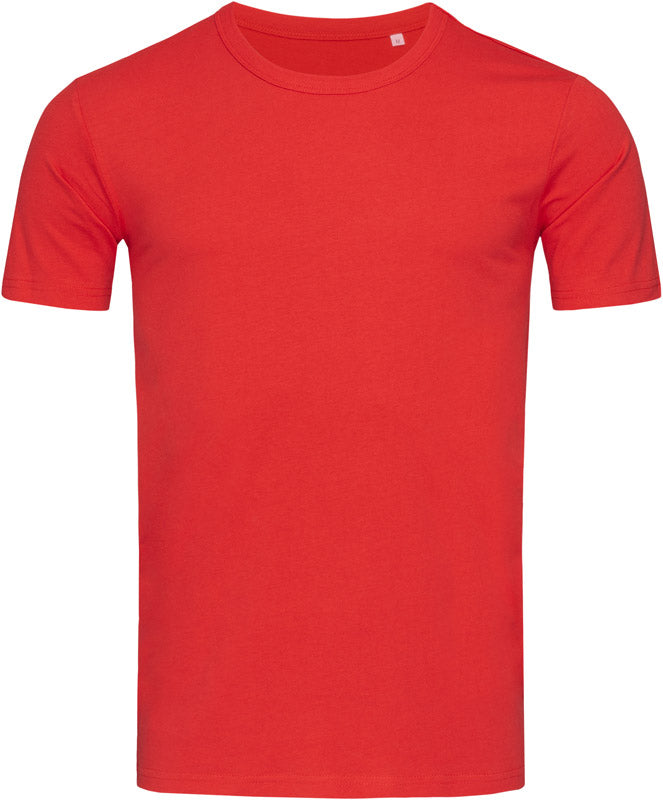 Stedman | Crew Neck T "Morgan" crimson red - S